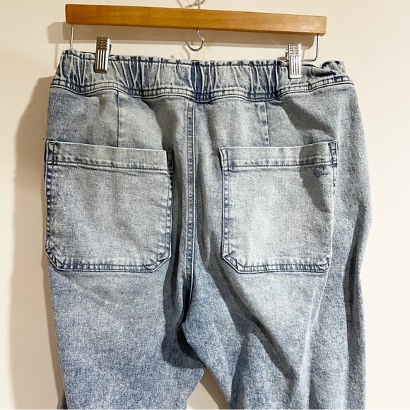 DL1961 Laura High Rise Jogger Jeans in Super Light Size 32 - Picture 6 of 9